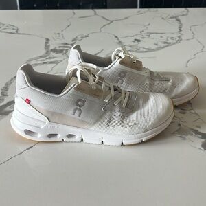 On Running White Athletic Shoes